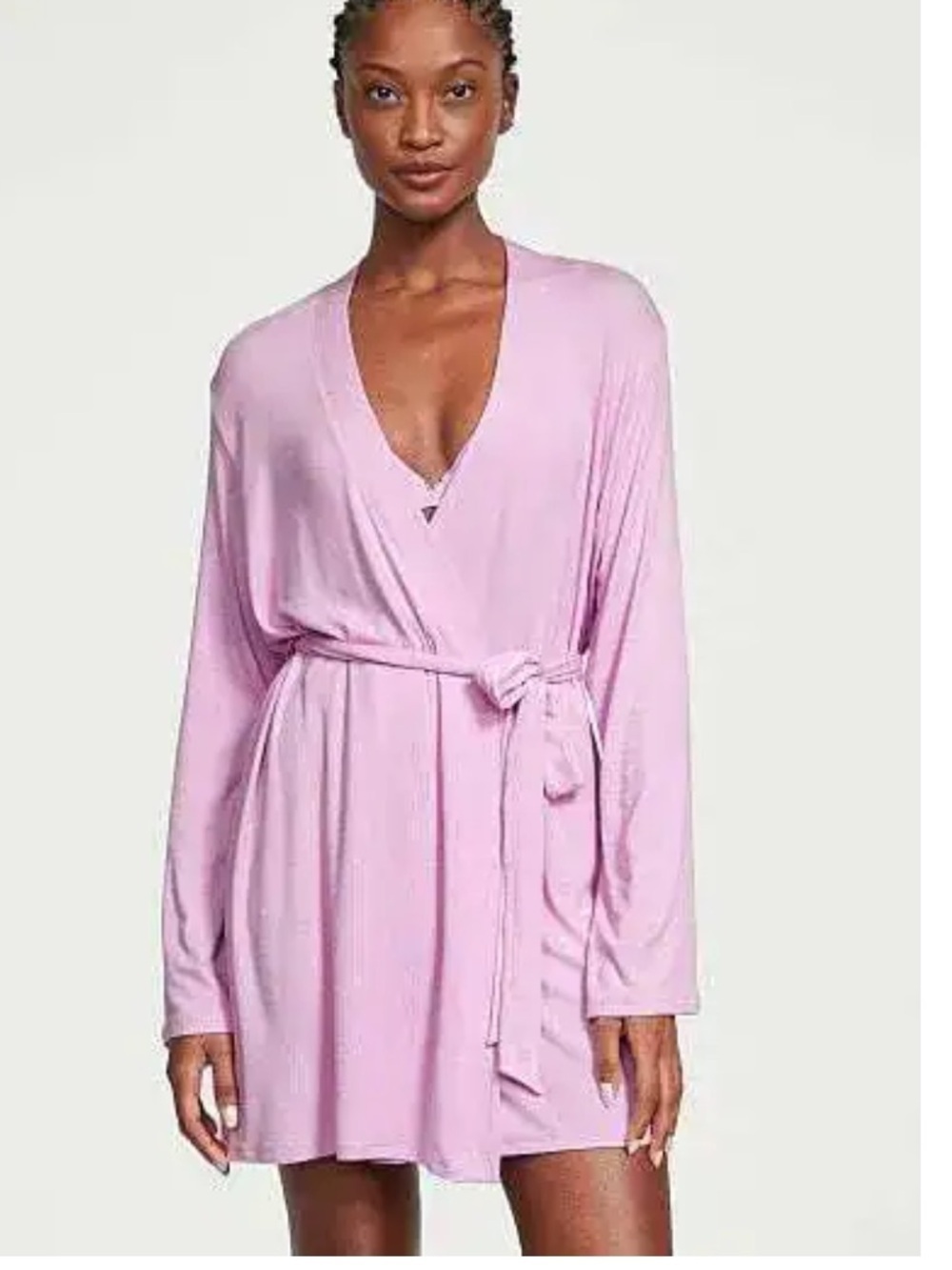 Victoria secret Soft Wrap Robe — Light lavender Women's Sleepwear! S